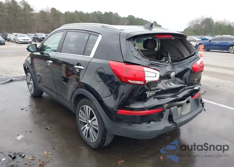 2014 Kia Sportage Ex from USA, damaged, VIN KNDPC3ACXE7586964
